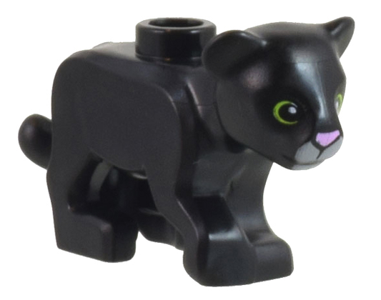 LEGO Animal Black Cat / Lion Baby Cub