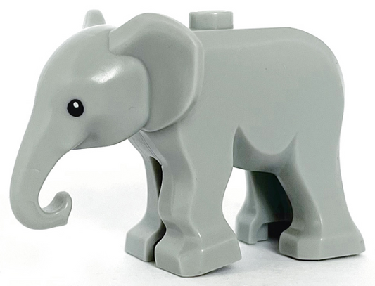 LEGO Animal BRAND NEW Light Bluish Grey Baby Elephant
