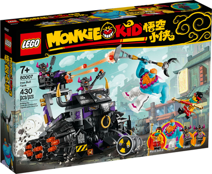 LEGO Monkie Kid Iron Bull Tank Set #80007 BRAND NEW IN BOX