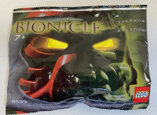 LEGO Bionicle Krana Pack Set #8559 - Brand New Polybag - Rare
