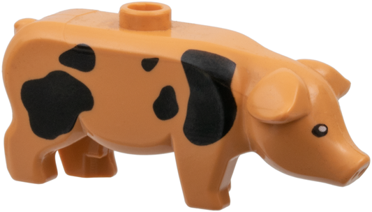 LEGO Animal Nougat Pig With Spots Pattern