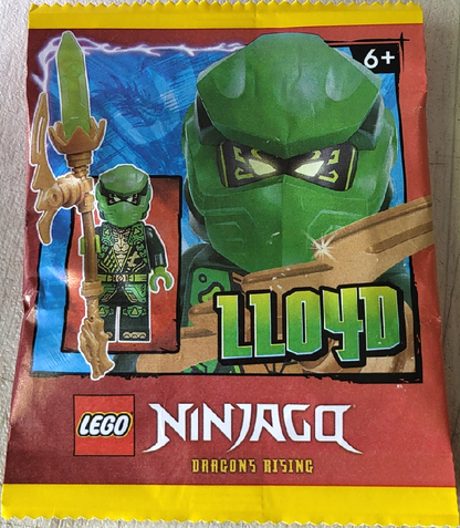 LEGO Ninjago Lloyd Paper Bag BRAND NEW Set #892508