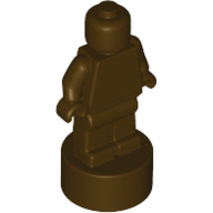 LEGO Statuette / Trophy Dark Brown