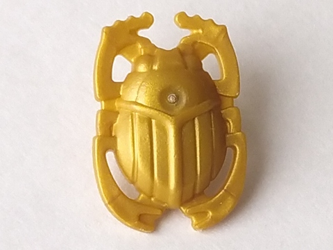 LEGO Egyptian Scarab Shield Pearl Gold