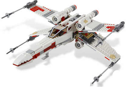 LEGO Star Wars X-wing Starfighter Set #9493 Includes Instructions , no Minifigures