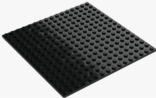 LEGO Plate 16x16 Black