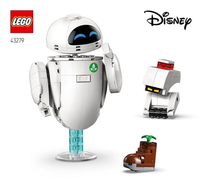 LEGO Disney Eve and Mo from Set #43279 As Pictured