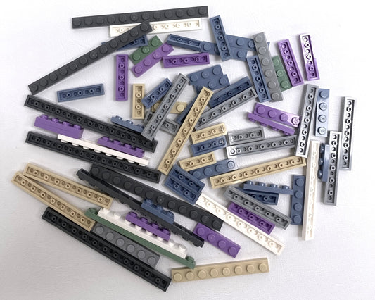 LEGO 1-Wide Plates Fun Pack Mixed Colours