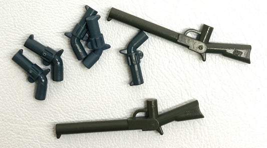 LEGO  Weapons Pistols and Rifles Mixed Fun Pack Pirates Castle Western