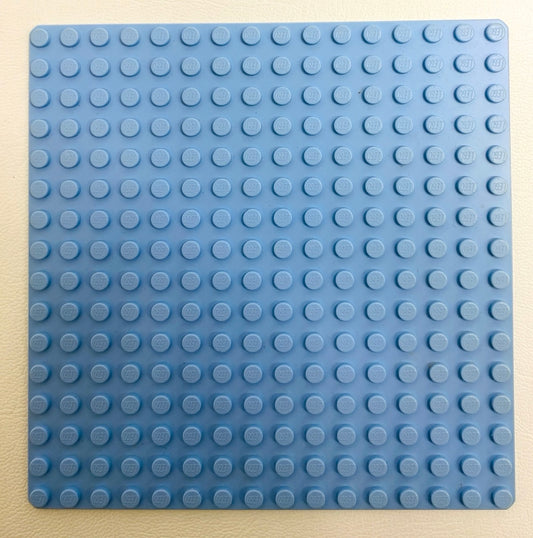 LEGO Baseplate 16x16 Bright Light Blue