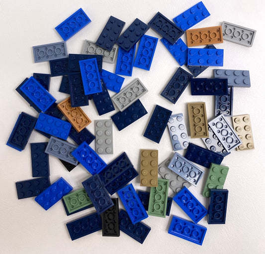 LEGO Plates 2x4 Fun Pack Mixed Colours
