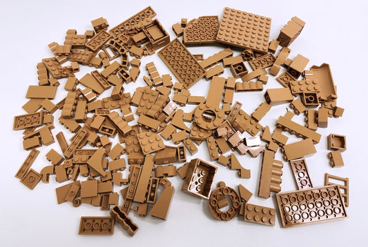 LEGO Medium Nougat Fun Pack Mixed Pieces Bricks Plates and More