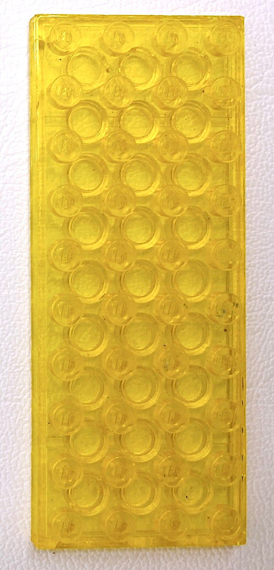 LEGO Classic Space Trans Yellow Plate 4x10
