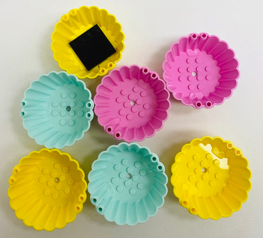 LEGO Cupcake Container / Patty Case Fun Pack Mixed Colours