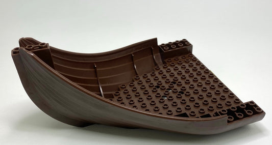 LEGO Castle / Fantasy / Viking Ship Hull Bow / Stern Dark Brown