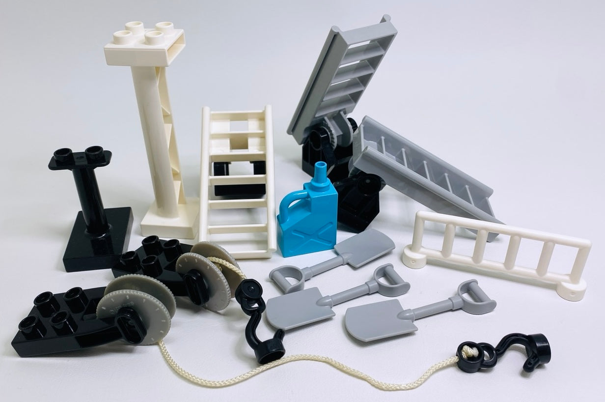 LEGO Duplo Fun Pack Mixed Ladders Winches Tools and More
