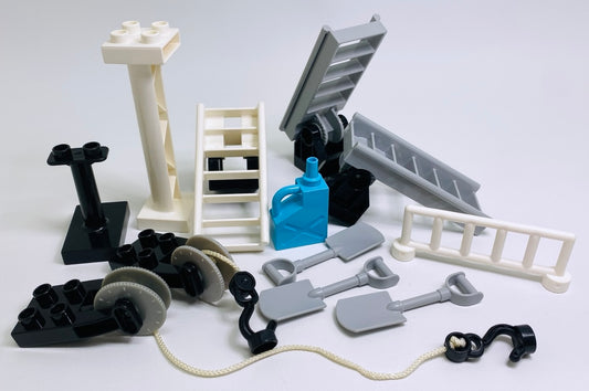 LEGO Duplo Fun Pack Mixed Ladders Winches Tools and More