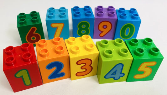 LEGO Duplo Fun Pack Printed Number Bricks