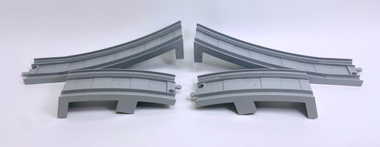 LEGO Duplo Train Track Ramp Fun Pack - Light Bluish Grey