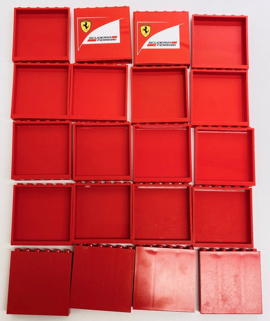 LEGO Red Panel and Brick Fun Pack 1x6x5