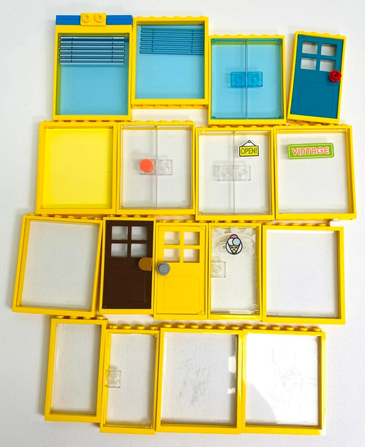 LEGO Door and Window Fun Pack Yellow Frames