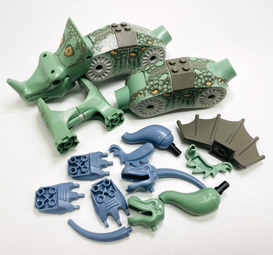 LEGO Animals Dinosaur Pieces Fun Pack Sand Blue Sand Green