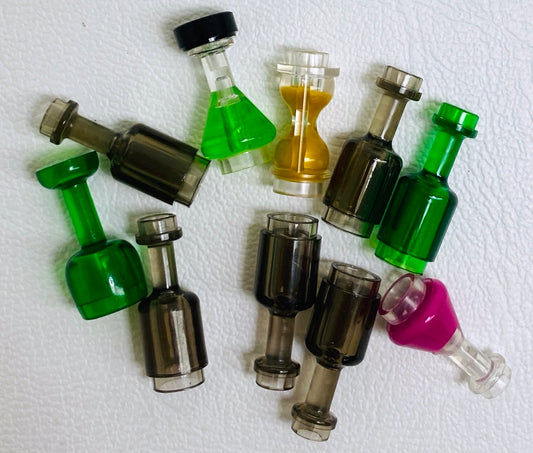 LEGO Accessory Fun Pack Mixed Bottles Flasks Hourglass and Goblet