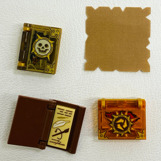 LEGO Books and Treasure Map Fun Pack