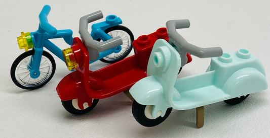 LEGO Scooters and Bicycle Fun Pack Mixed Colours City Friends