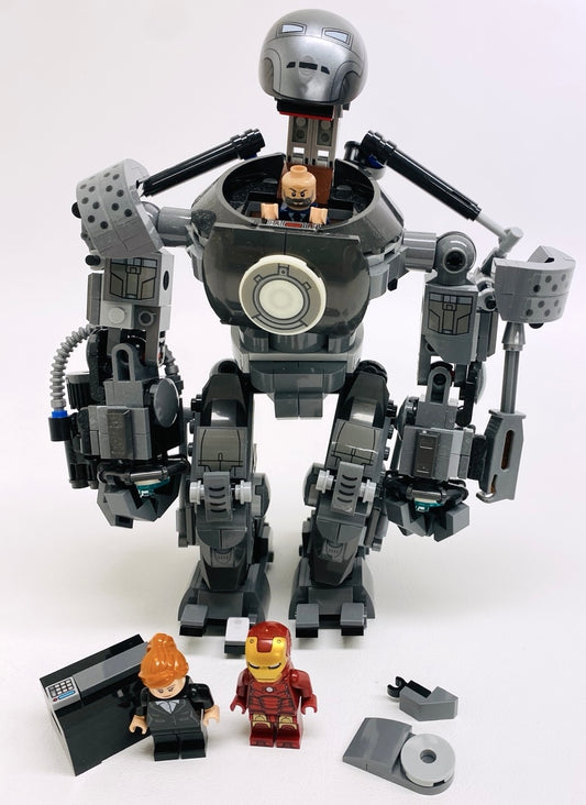 LEGO Marvel Superheroes Iron Man: Iron Monger Mayhem Set #76190 As Pictured