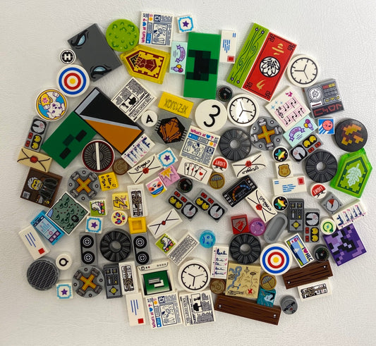 LEGO Printed Tiles Mixed Fun Pack