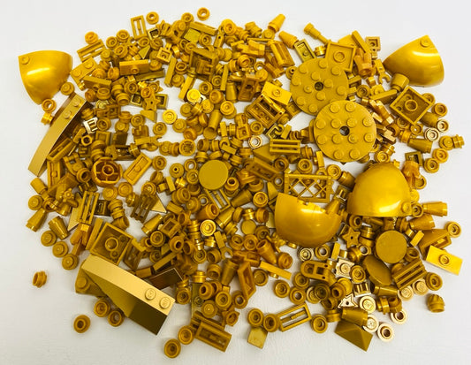 LEGO Pearl Gold Fun Pack Mixed Pieces