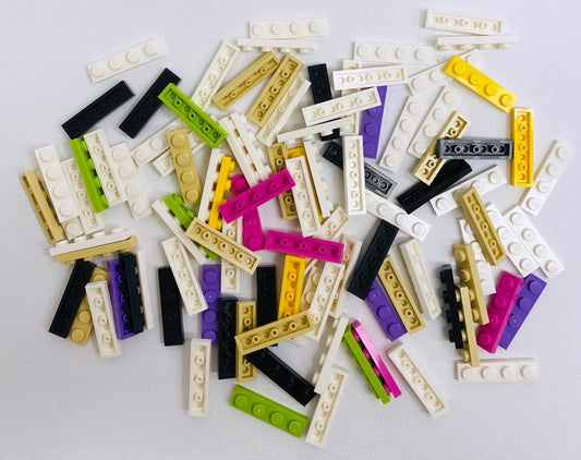 LEGO Plate 1x4 Fun Pack Mixed Colours