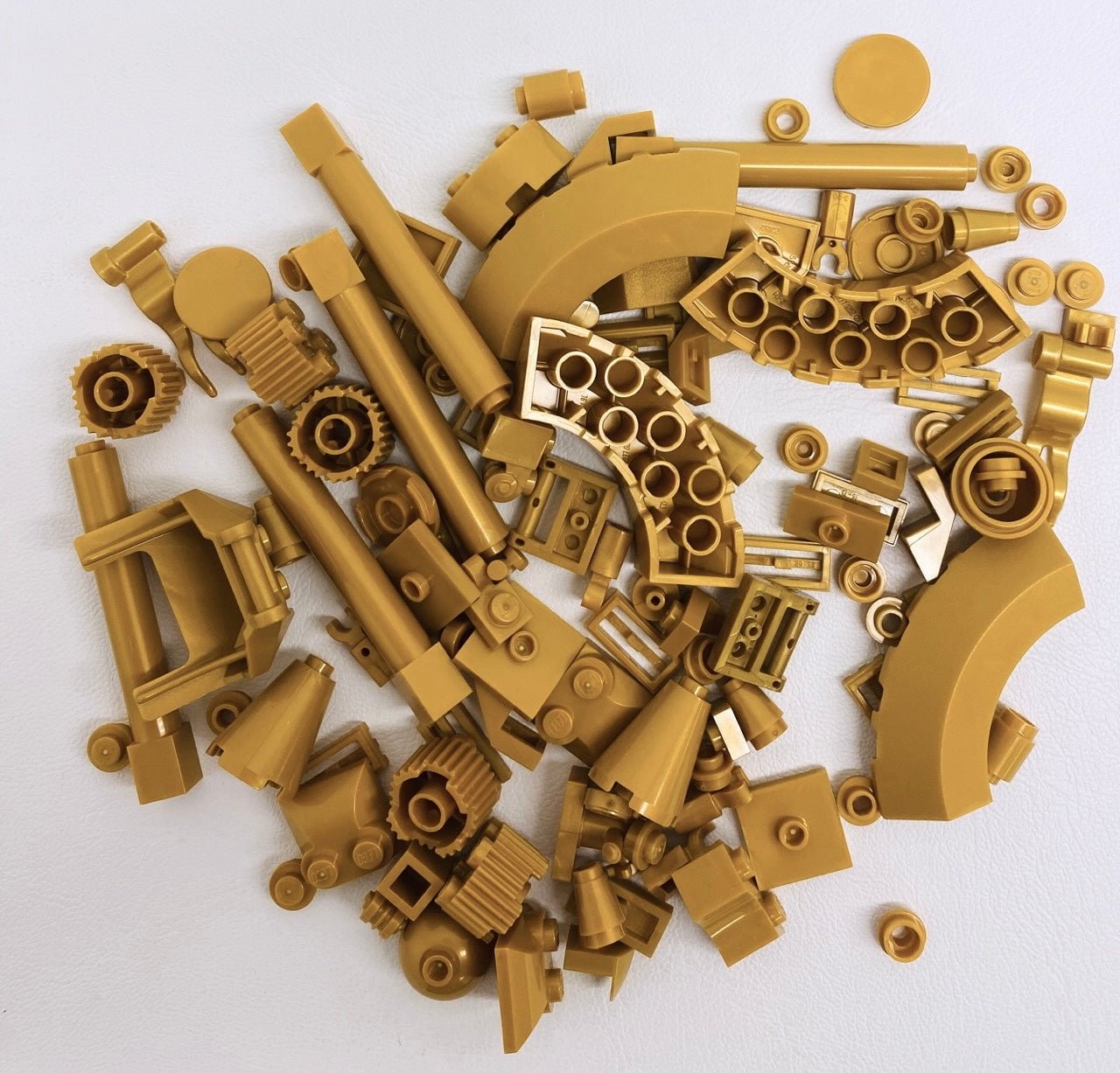 LEGO Pearl Gold Fun Pack Mixed Pieces