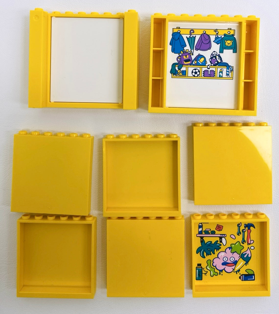 LEGO Yellow Panel and Doorframe Mixed Fun Pack
