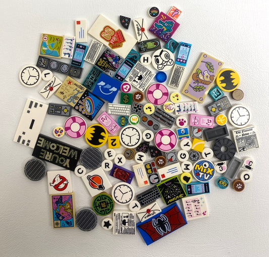 LEGO Printed Tiles Mixed Fun Pack