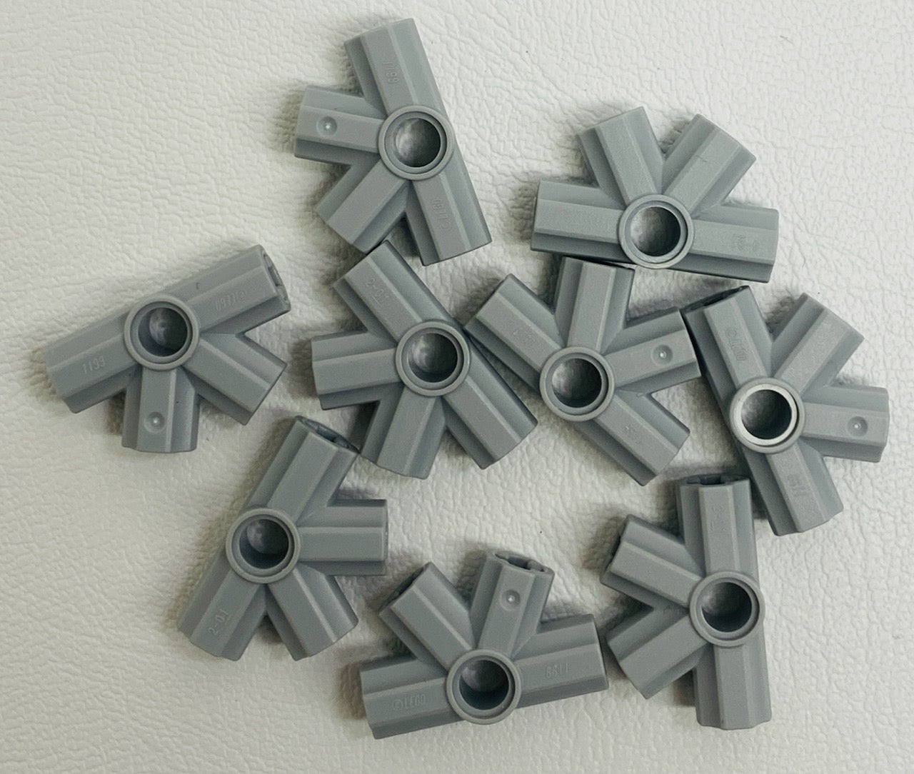 LEGO Technic Axle and Pin Connector Angled Quadruple - 60/180 degrees x9