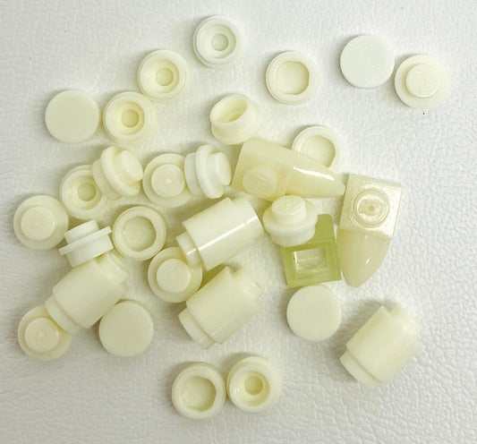 LEGO Glow in the Dark Fun Pack Mixed Small Pieces
