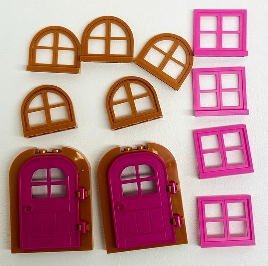 LEGO Door and Window Fun Pack Animal Crossing Pretty Colours