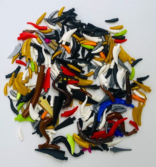 LEGO Animal Claws / Horns / Tails / Teeth Mixed Pack