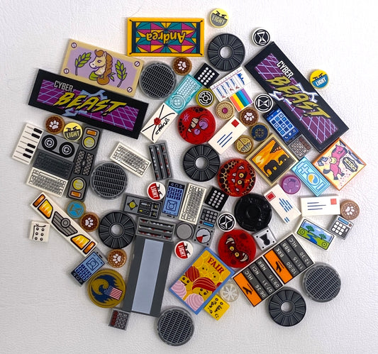 LEGO Printed Tiles Mixed Fun Pack