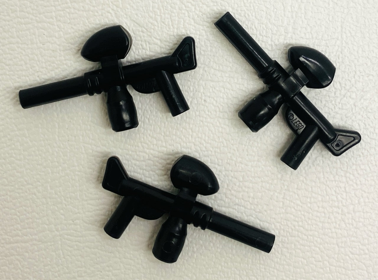 LEGO  Weapons Paintball Guns x3
