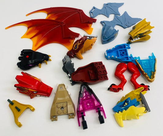 LEGO Ninjago Dragon Heads and Wings Fun Pack Mixed Colours