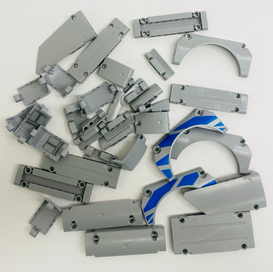 LEGO Technic Light Bluish Grey Panel Mixed Fun Pack Nissan Skyline GT-R