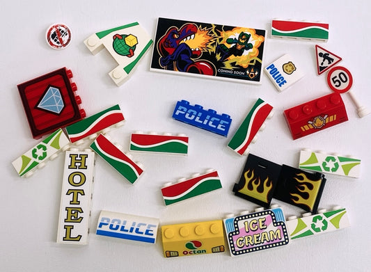 LEGO City Signs and Logos Mixed Fun Pack
