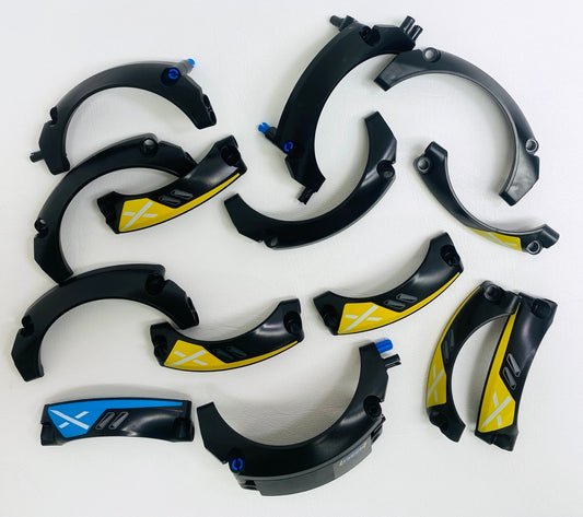 LEGO Technic Black Panel Fun Pack Mixed Wheel Arches / Mudguards