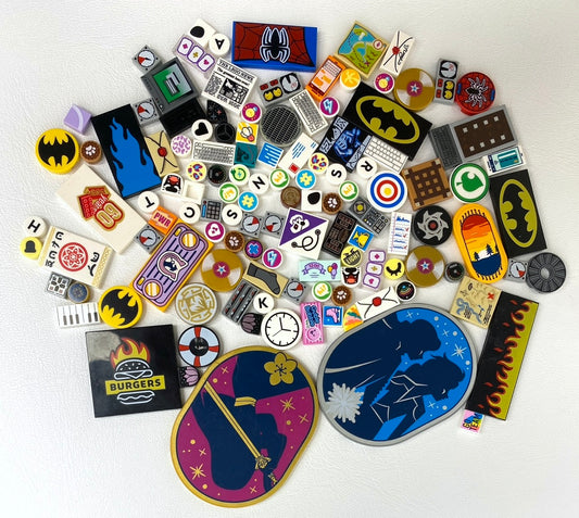 LEGO Printed Tiles Mixed Fun Pack