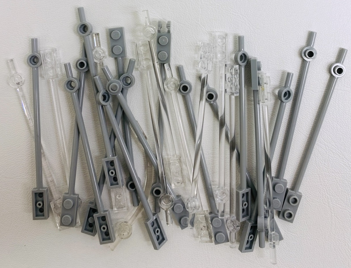 LEGO Bar 12L Pack of Approx 25 Mixed Colours