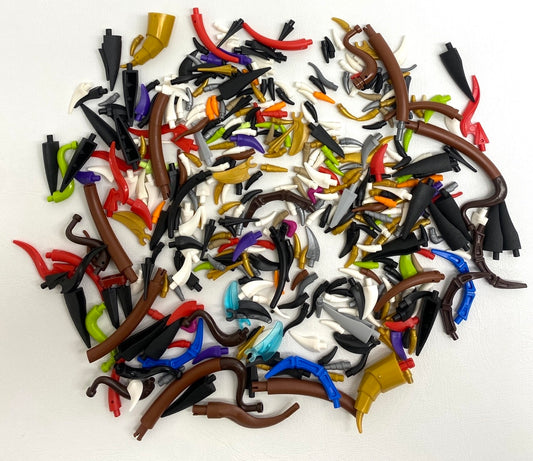 LEGO Animal Claws / Horns / Tails / Teeth Mixed Pack