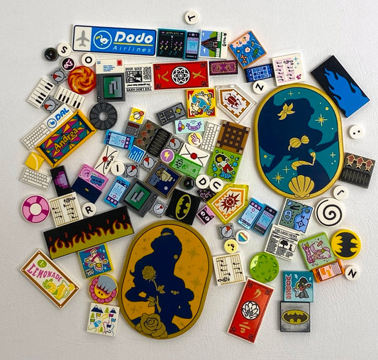 LEGO Printed Tiles Mixed Fun Pack
